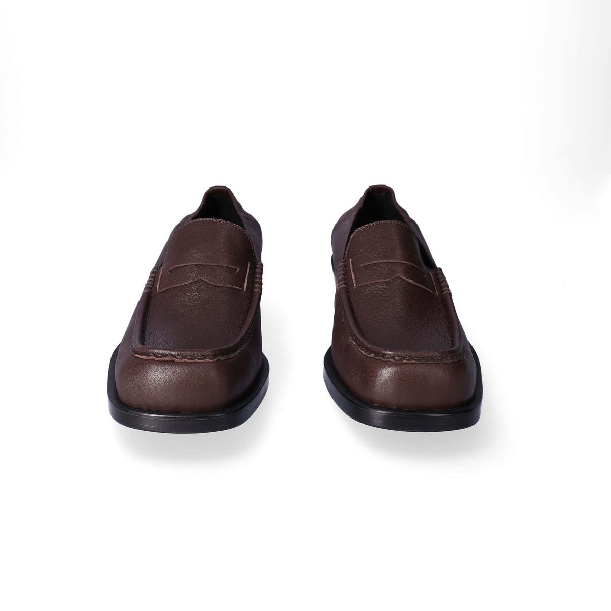 누스미크(NUOSMIQ) GODRI Colp-Loafers Brown