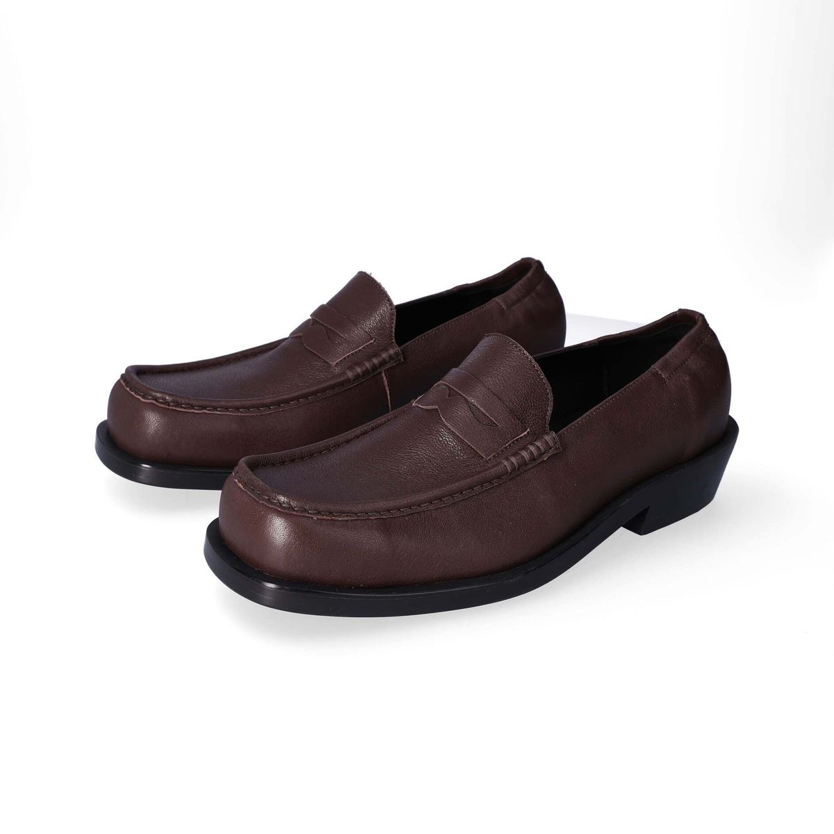 누스미크(NUOSMIQ) GODRI Colp-Loafers Brown