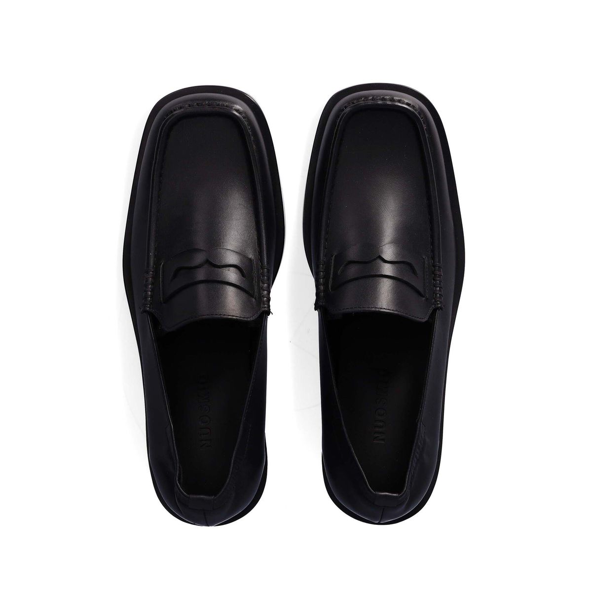 누스미크(NUOSMIQ) GODRI Colp-Loafers Black