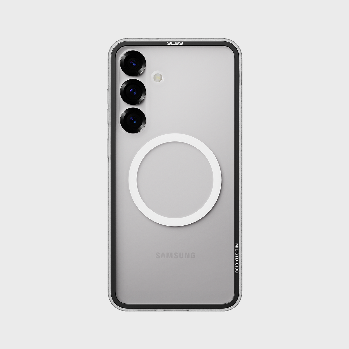 에스엘비에스(SLBS) SLBS 블랙 임프레션 클리어 마그넷 케이스 for Galaxy S25 Series