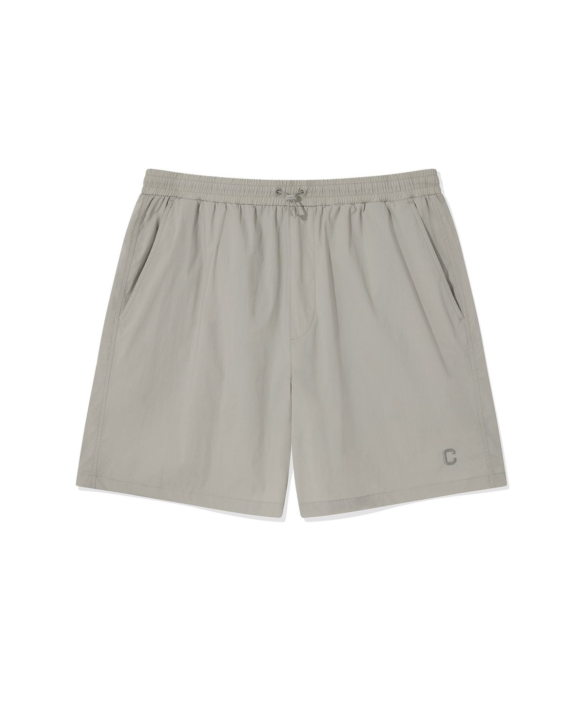 커버낫(COVERNAT) 테크 나일론 레귤러 쇼츠 Light Gray