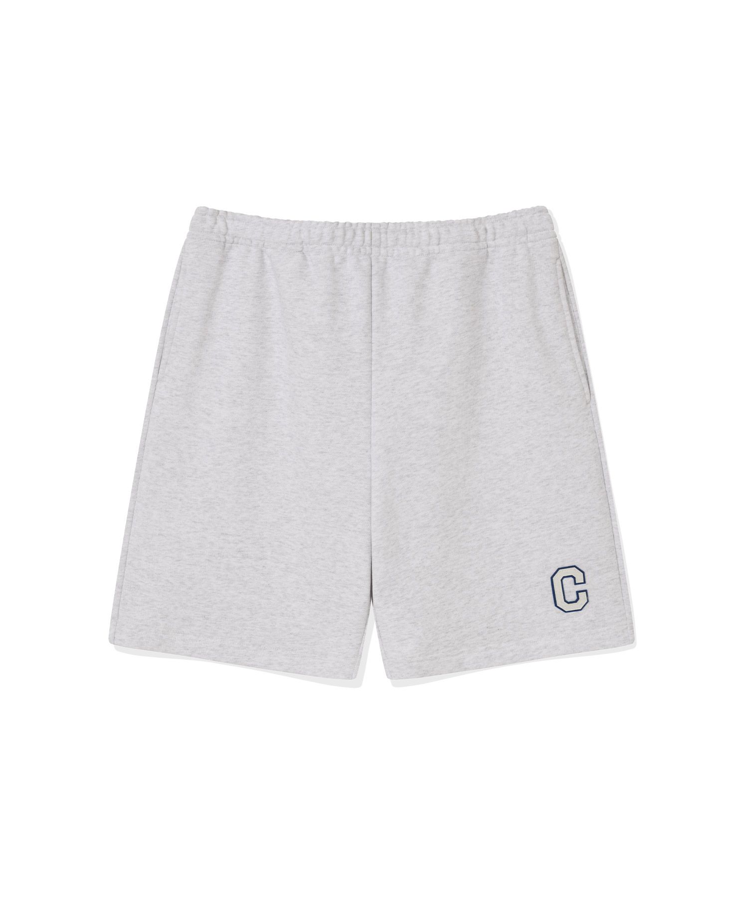 COVERNAT ♥ Regular C Logo Sweat Shorts /追跡付 MUSINSA | COVERNAT Regular C Logo Sweat Shorts Heather Gray