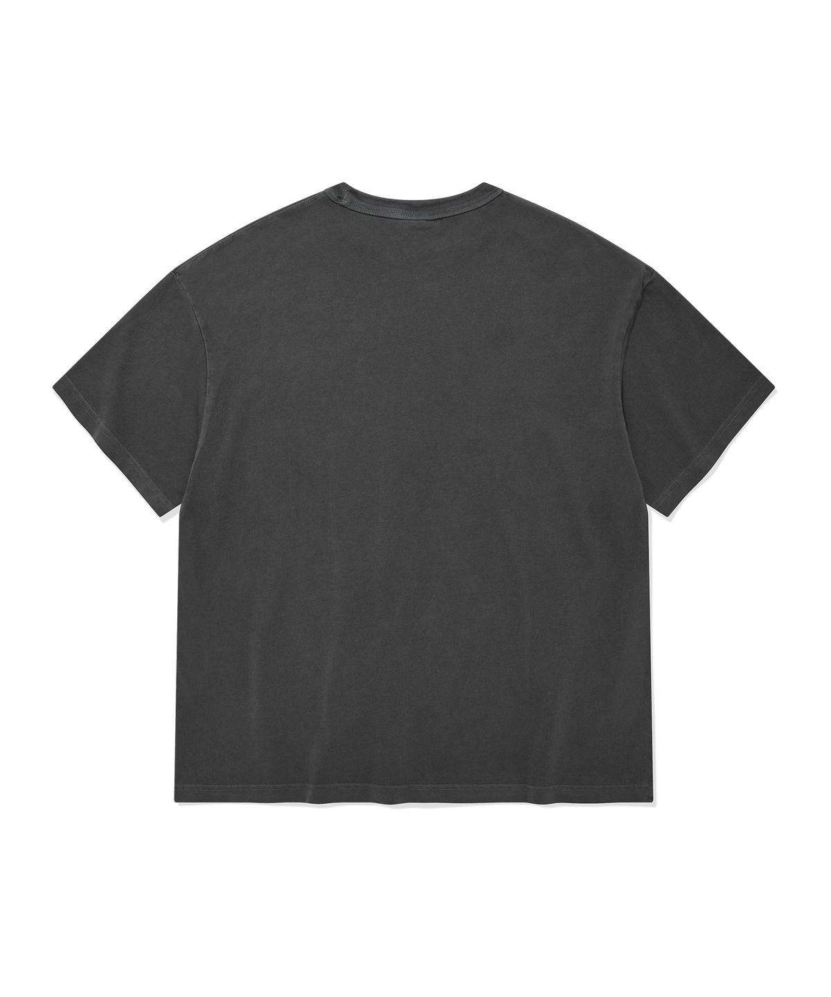 커버낫(COVERNAT) 네온 로고 다잉 티셔츠 Charcoal