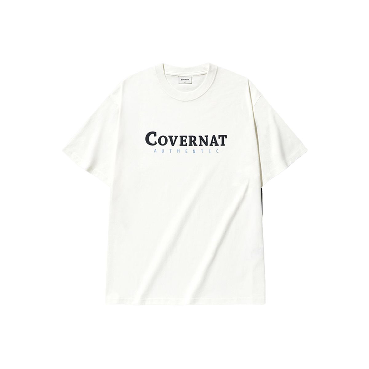 커버낫(COVERNAT) 센터 어센틱 티셔츠 White