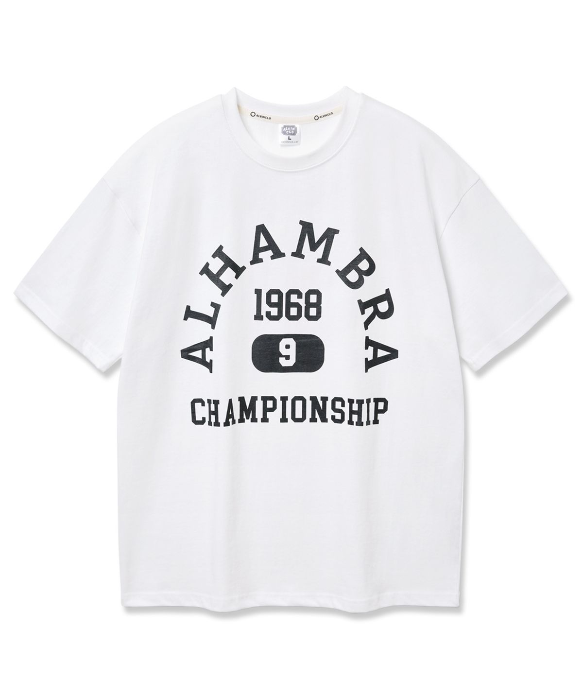 앨빈클로(ALVINCLO) 알함브라 오버핏 반팔티 AST4705 (3 COLOR)