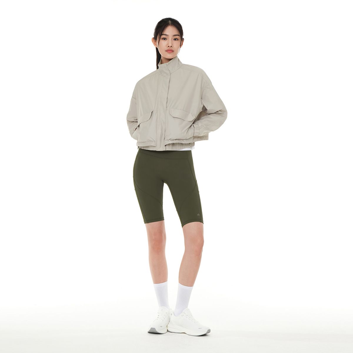 안다르(ANDAR) 에어쿨링 바이커 5부 레깅스