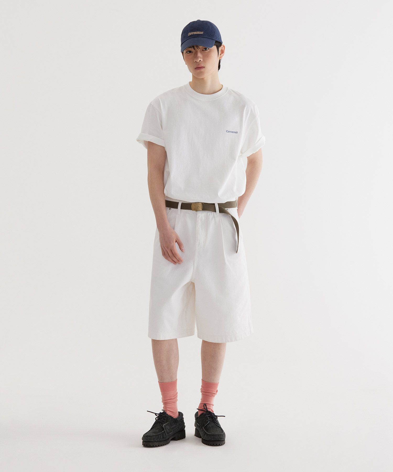MUSINSA | COVERNAT Small Authentic T-Shirt White