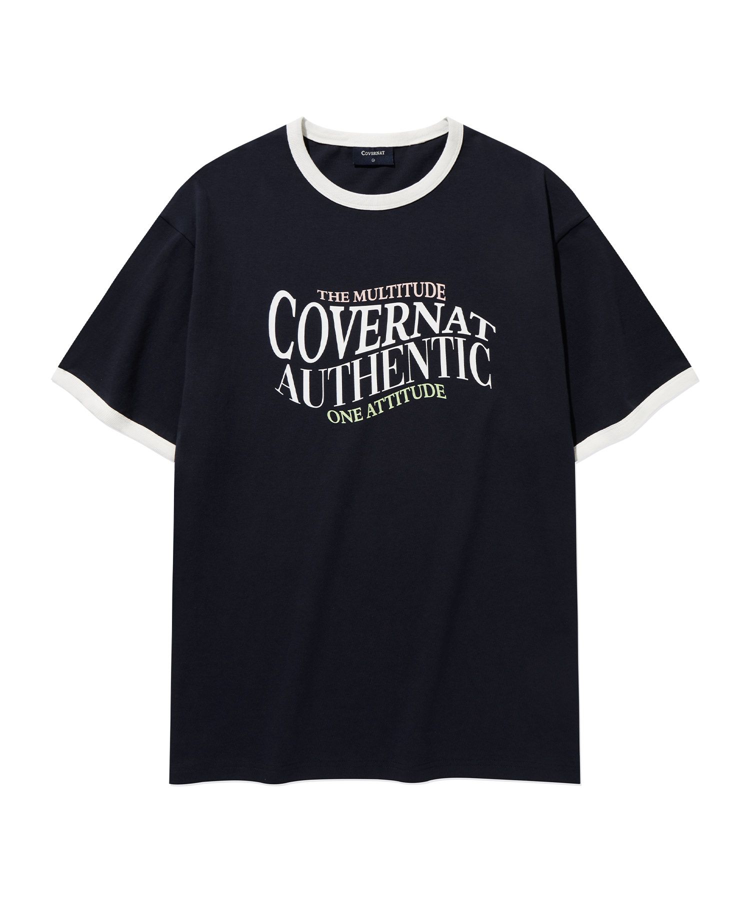 Tシャツ・カットソー COVERNAT Small Authentic T-Shirt Blue Small Authentic Logo T-Shirt Blue - Covernat | 60% - Asian