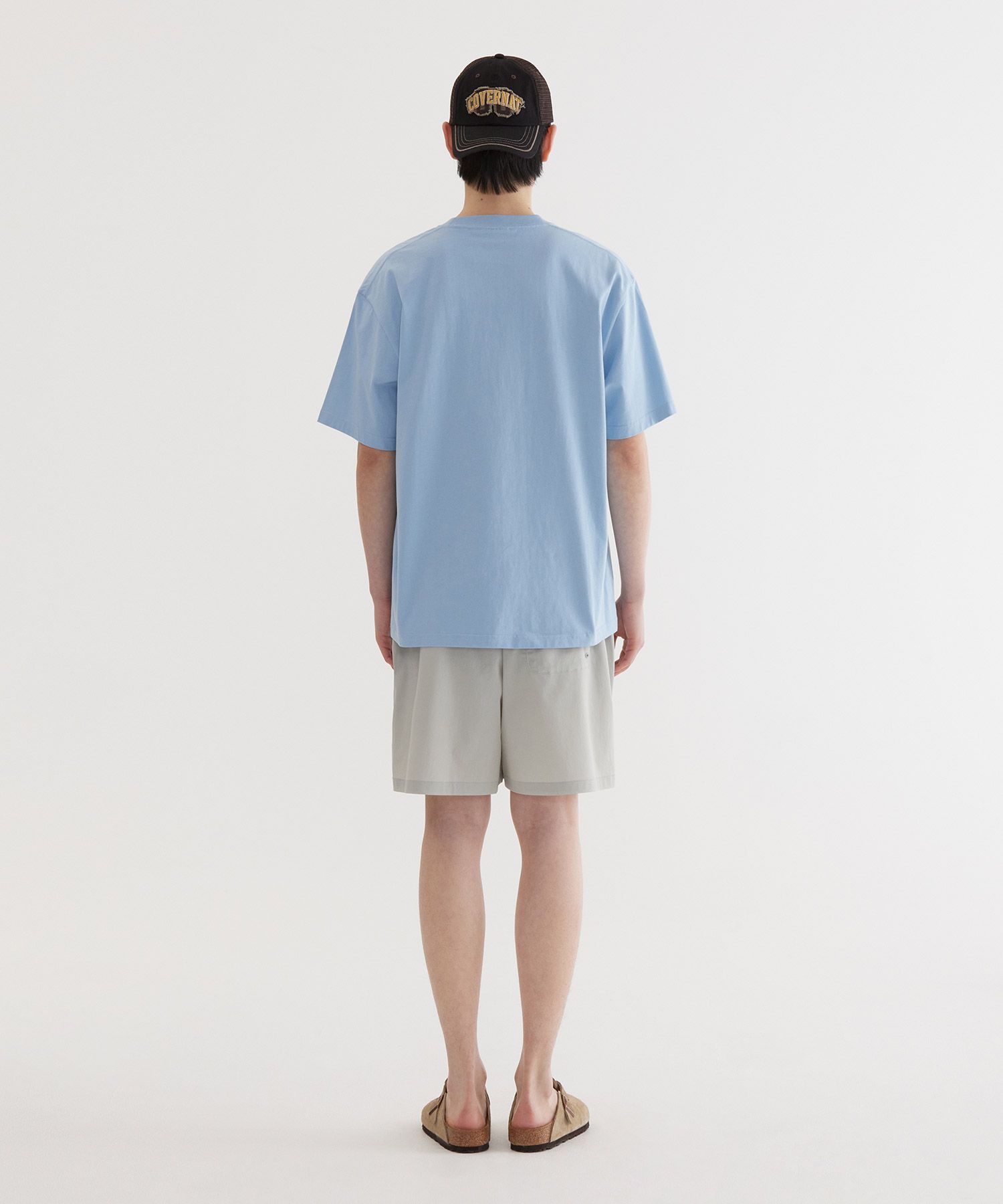 MUSINSA | COVERNAT Small Authentic T-Shirt Blue