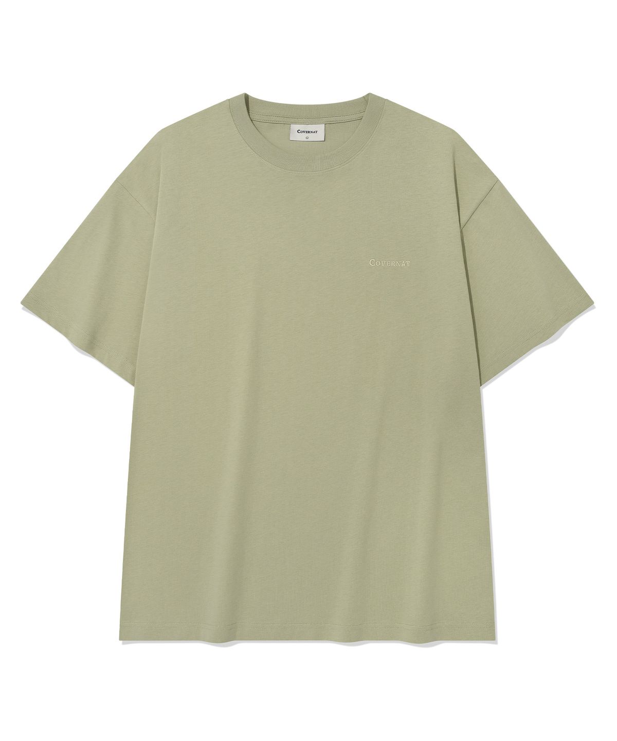 커버낫(COVERNAT) 스몰 어센틱 티셔츠 Light Green