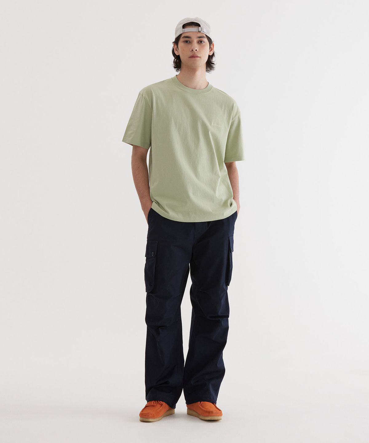 커버낫(COVERNAT) 스몰 어센틱 티셔츠 Light Green