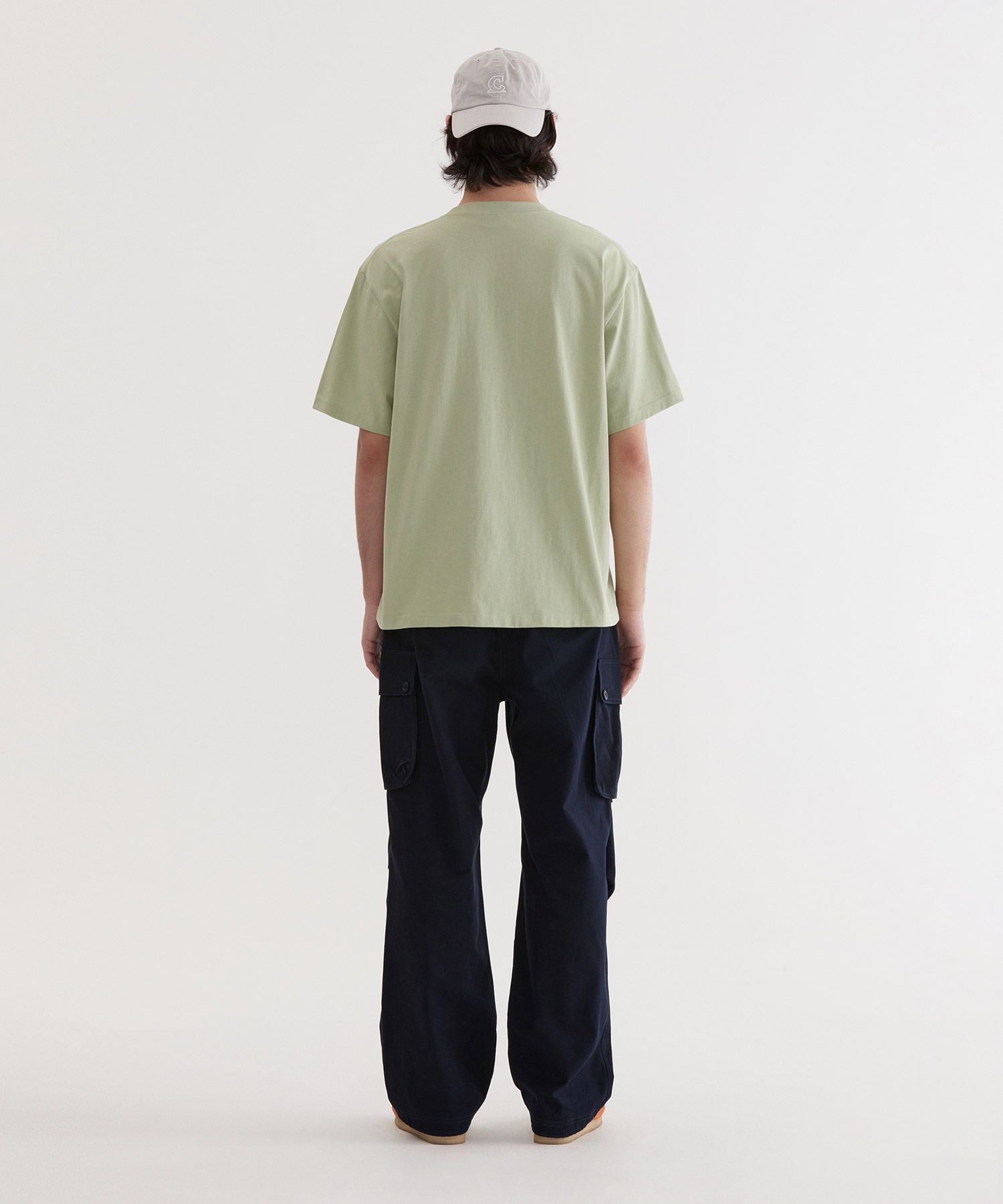 ★COVERNAT★ Small Authentic T-Shirt Light Green MUSINSA | COVERNAT Small Authentic T-Shirt Light Green