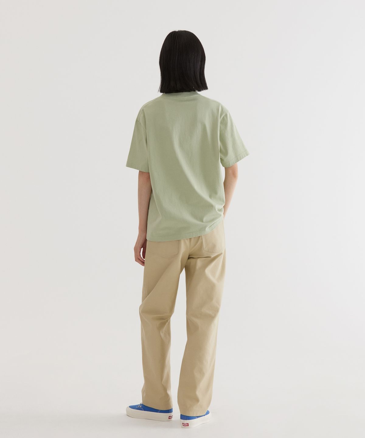 커버낫(COVERNAT) 스몰 어센틱 티셔츠 Light Green