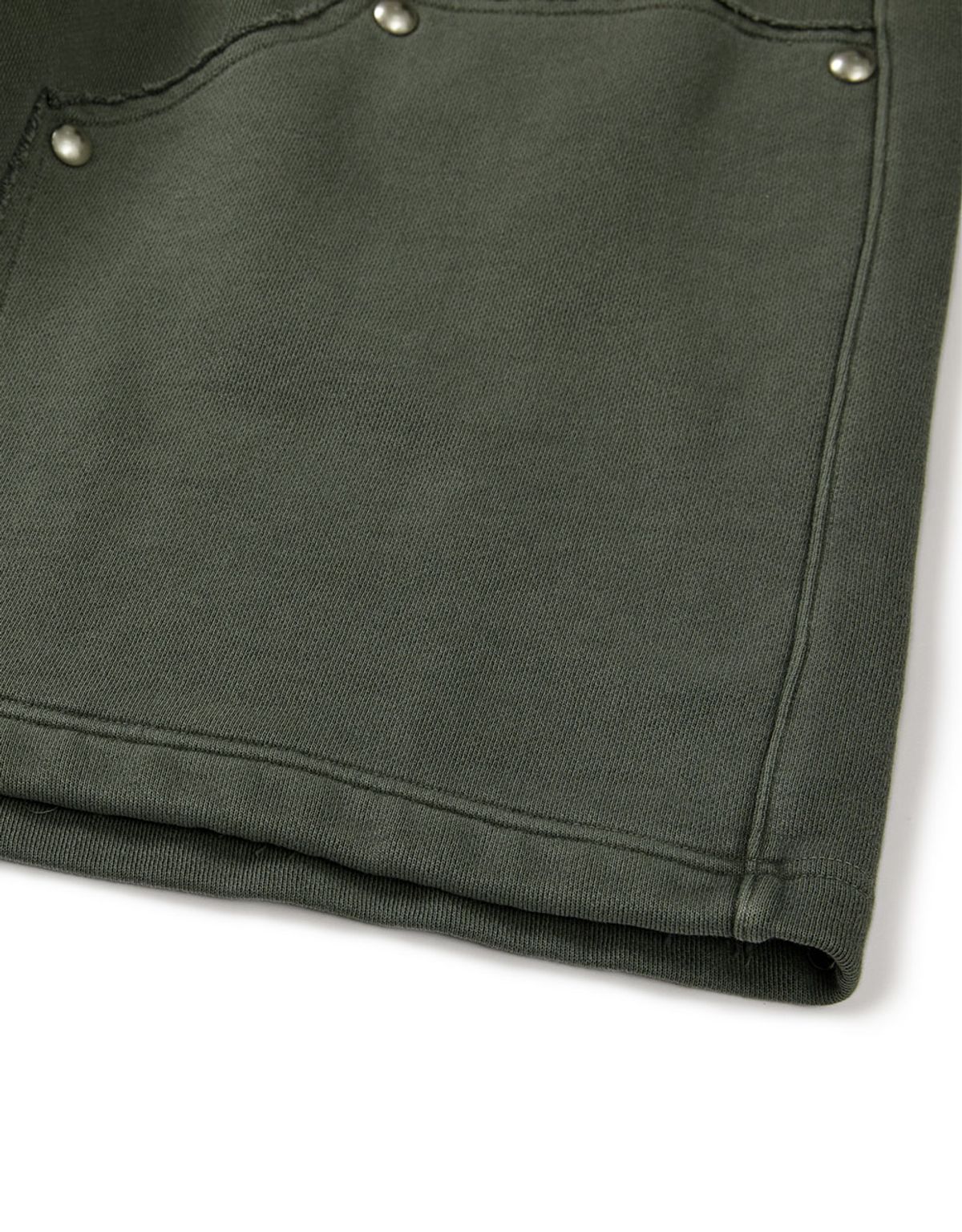 엠엠엘지(MMLG) [Mmlg] BERMUDA PIECE IN WIDE SWEAT SHORTS (KHAKI)
