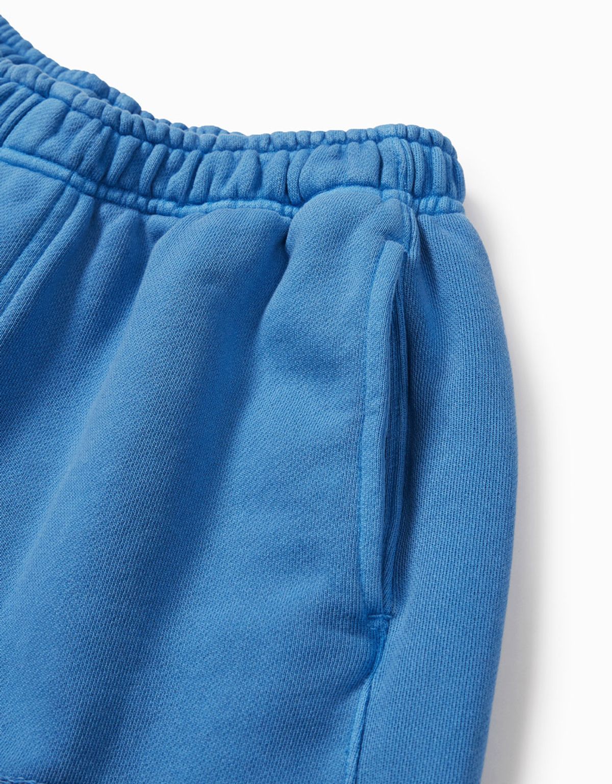 엠엠엘지(MMLG) [Mmlg] BERMUDA PIECE IN WIDE SWEAT SHORTS (BLUE)