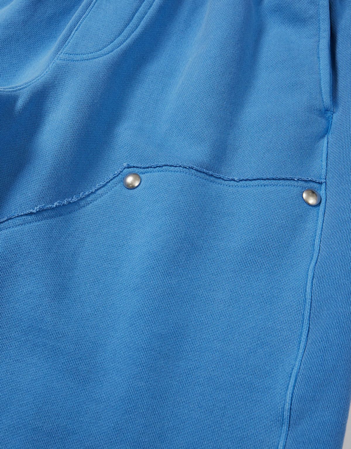 엠엠엘지(MMLG) [Mmlg] BERMUDA PIECE IN WIDE SWEAT SHORTS (BLUE)
