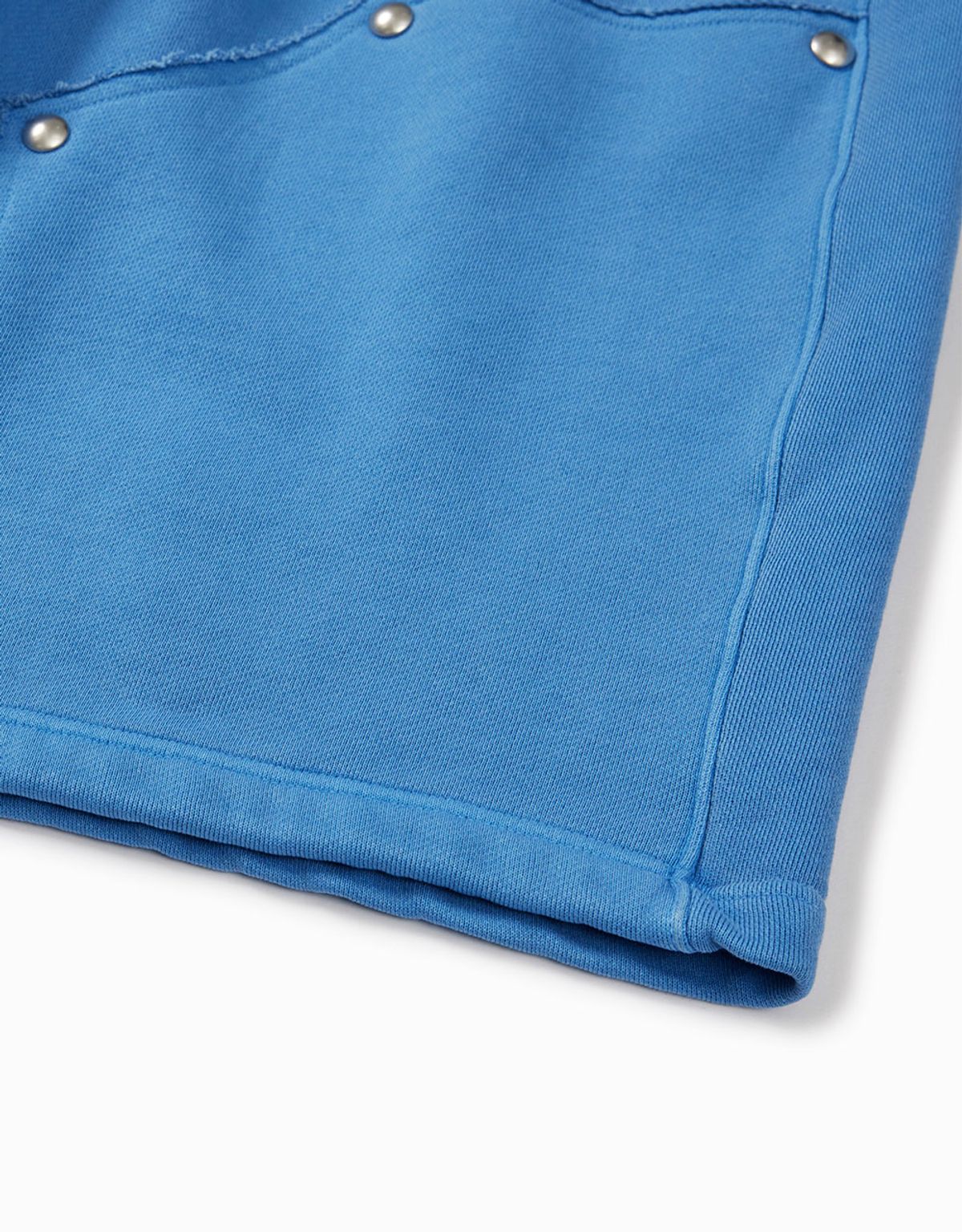엠엠엘지(MMLG) [Mmlg] BERMUDA PIECE IN WIDE SWEAT SHORTS (BLUE)