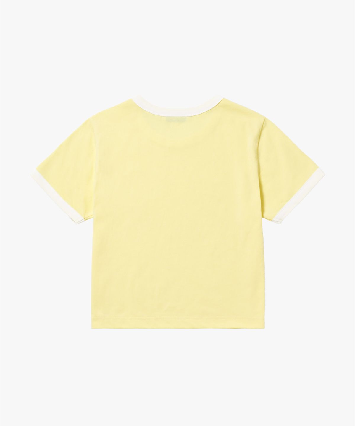 골스튜디오(GOALSTUDIO) WS SCRIPT LINGER TEE-LIGHT YELLOW