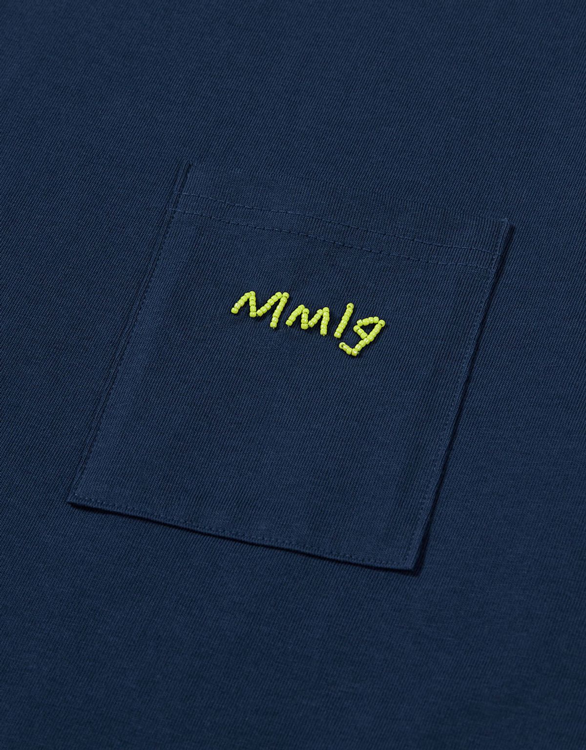 엠엠엘지(MMLG) [Mmlg] BEAD POCKET HF-T (BLUE NAVY)