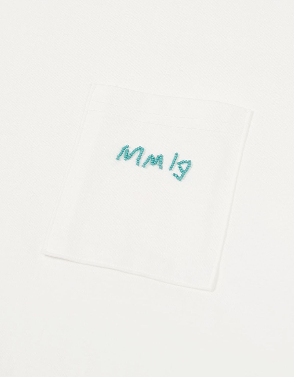 엠엠엘지(MMLG) [Mmlg] BEAD POCKET HF-T (EVERY WHITE)