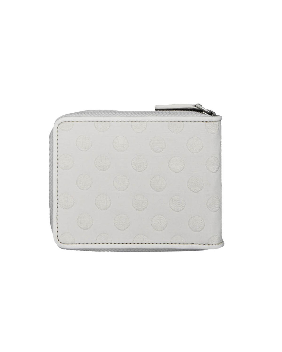 더뮤지엄비지터(THEMUSEUMVISITOR) DOT EMBROIDERY WALLET (IVORY)