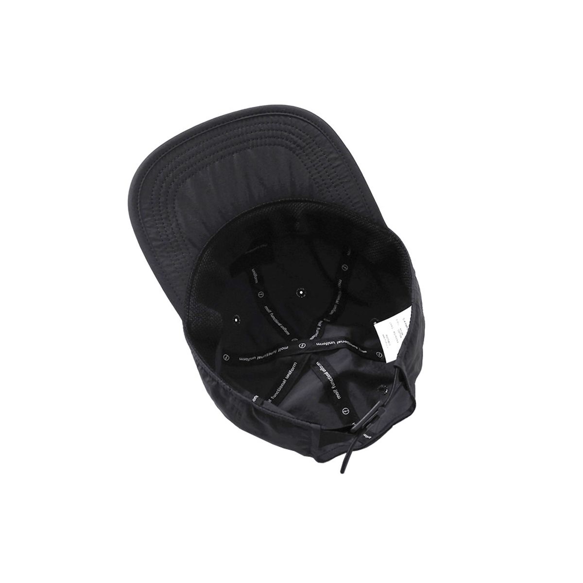 모이프(MOIF) [SS25]UNIFORM CAP / CHARCOAL NC
