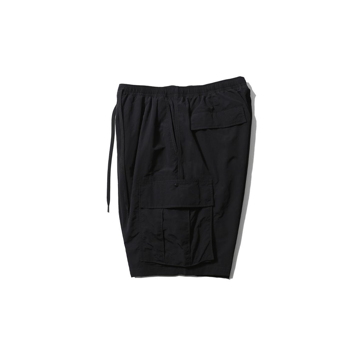 모이프(MOIF) [SS25] OVER MIL 6P SHORTS / BLACK