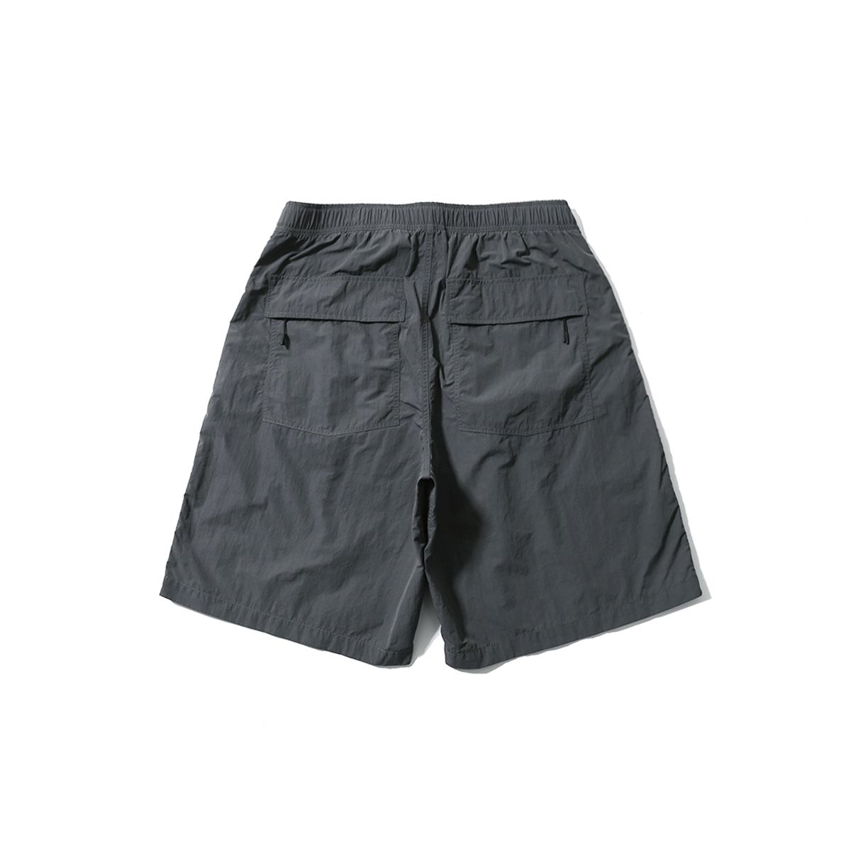 모이프(MOIF) [SS25] OVER FTG SHORTS / LEAD GRAY