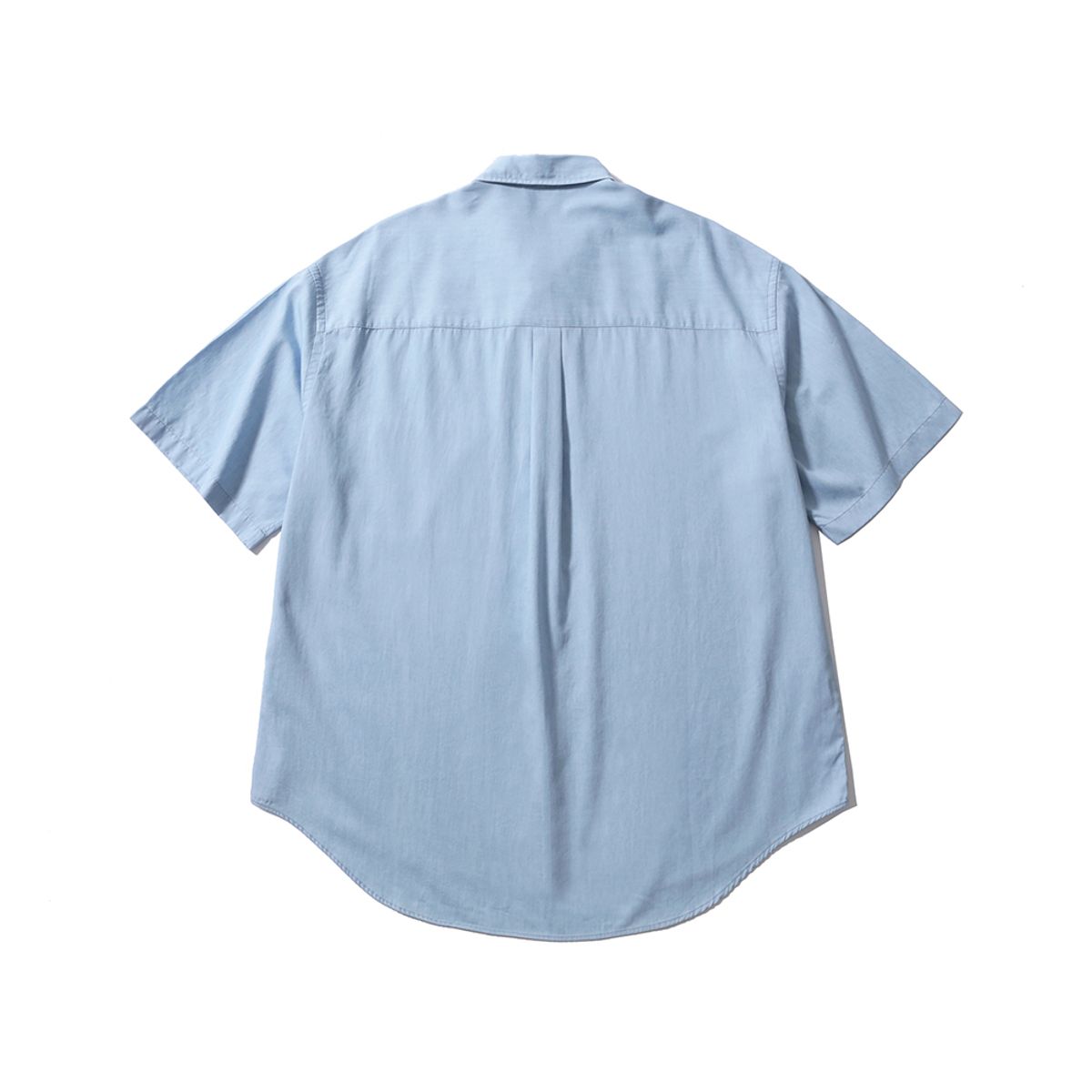 모이프(MOIF) [SS25] UNIFORM HALF SHIRT / BLEACHED INDIGO