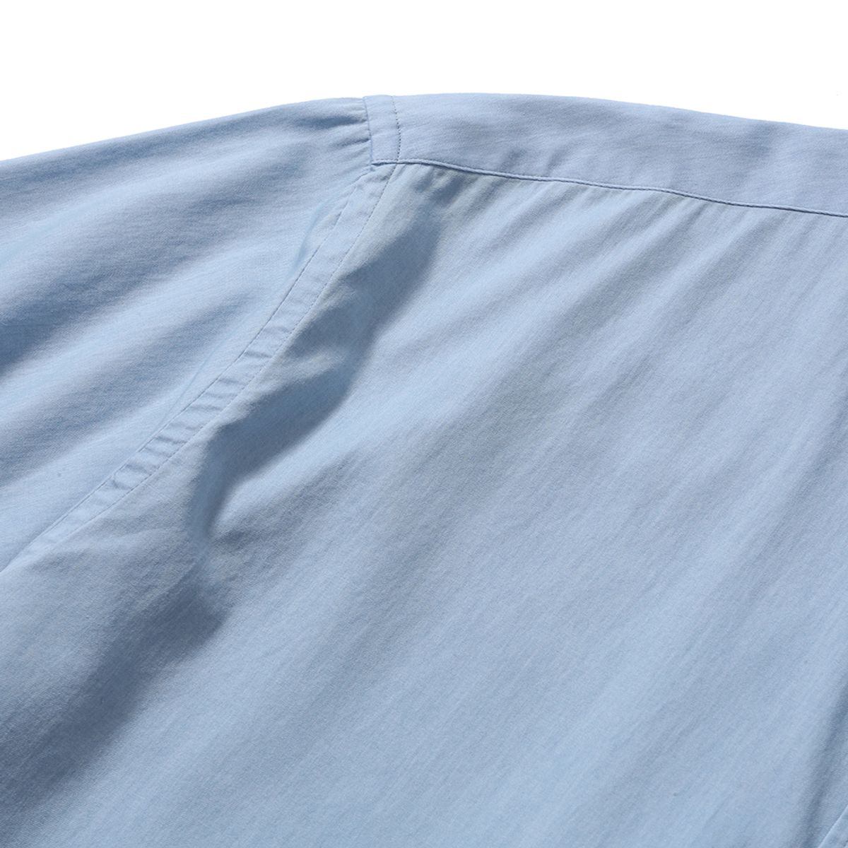 모이프(MOIF) [SS25] UNIFORM HALF SHIRT / BLEACHED INDIGO