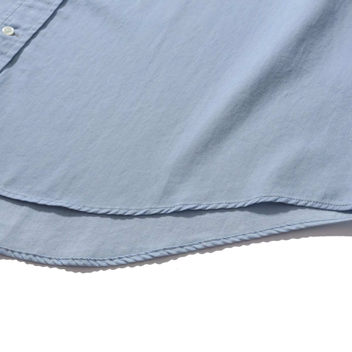 모이프(MOIF) [SS25] UNIFORM HALF SHIRT / BLEACHED INDIGO
