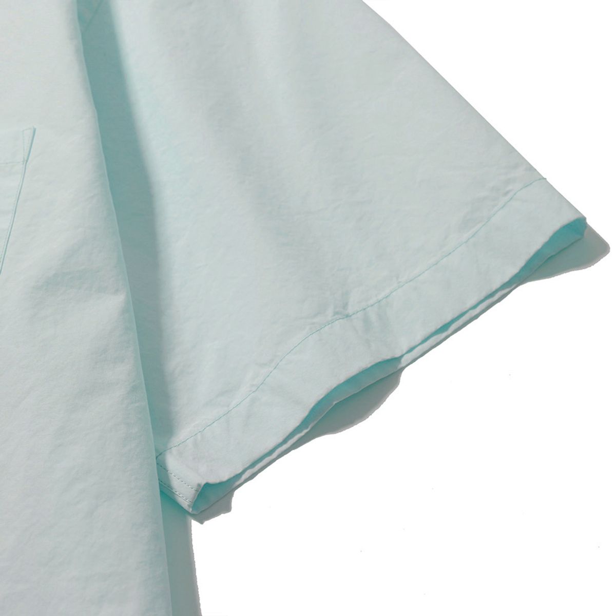 모이프(MOIF) [SS25] UNIFORM HALF SHIRT / SEAFORM GREEN