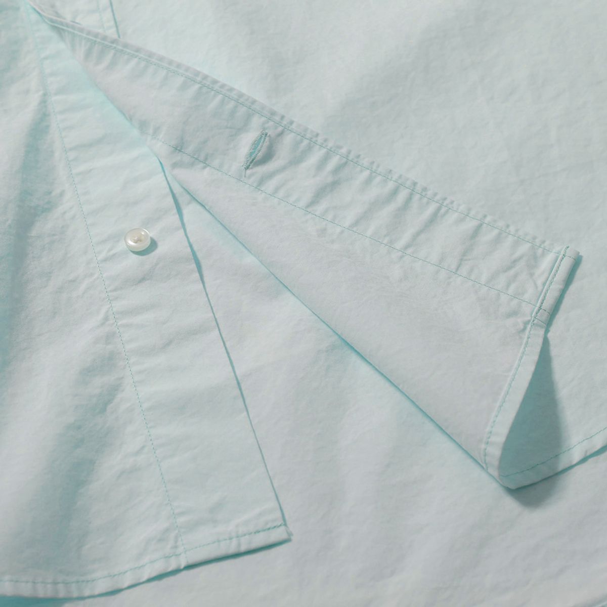 모이프(MOIF) [SS25] UNIFORM HALF SHIRT / SEAFORM GREEN