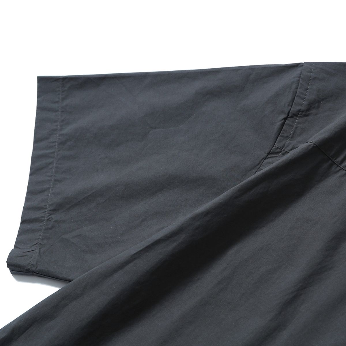모이프(MOIF) [SS25] UNIFORM HALF SHIRT / CHARCOAL