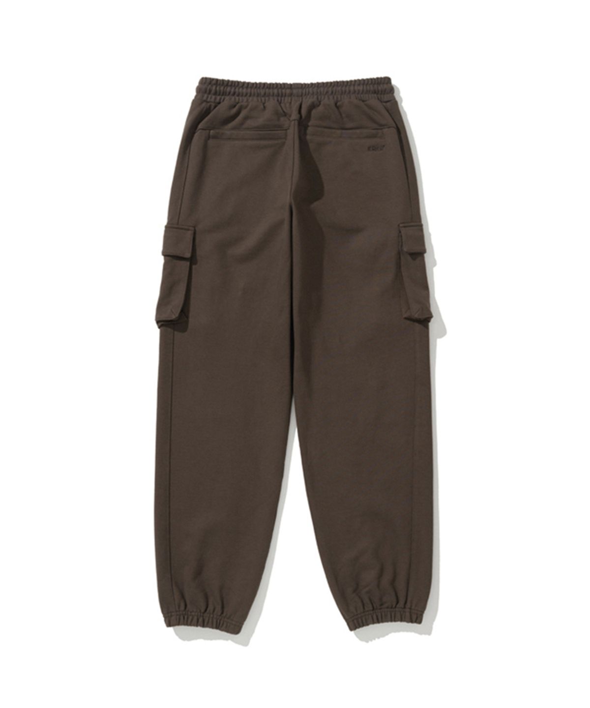 에르에르(ERER) Sweat Cargo Pants Brown