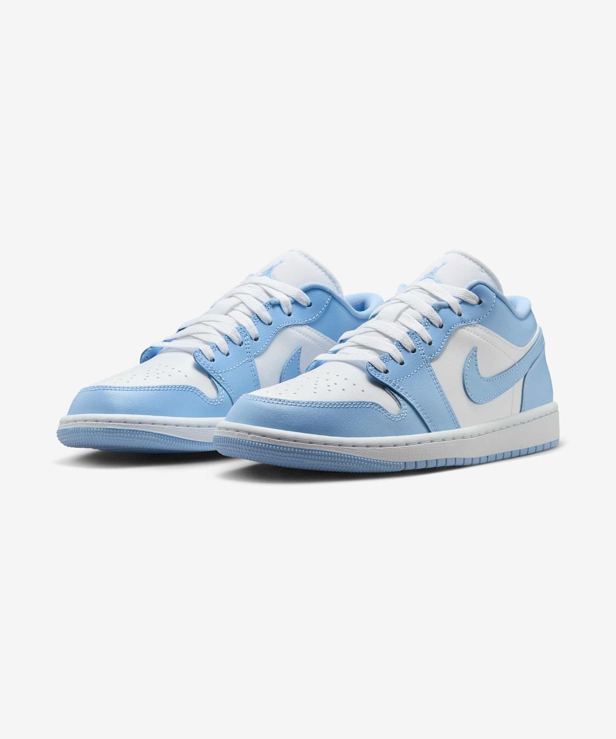 나이키(NIKE) 에어 조던 1 로우 W - 화이트:알루미늄 / DC0774-142