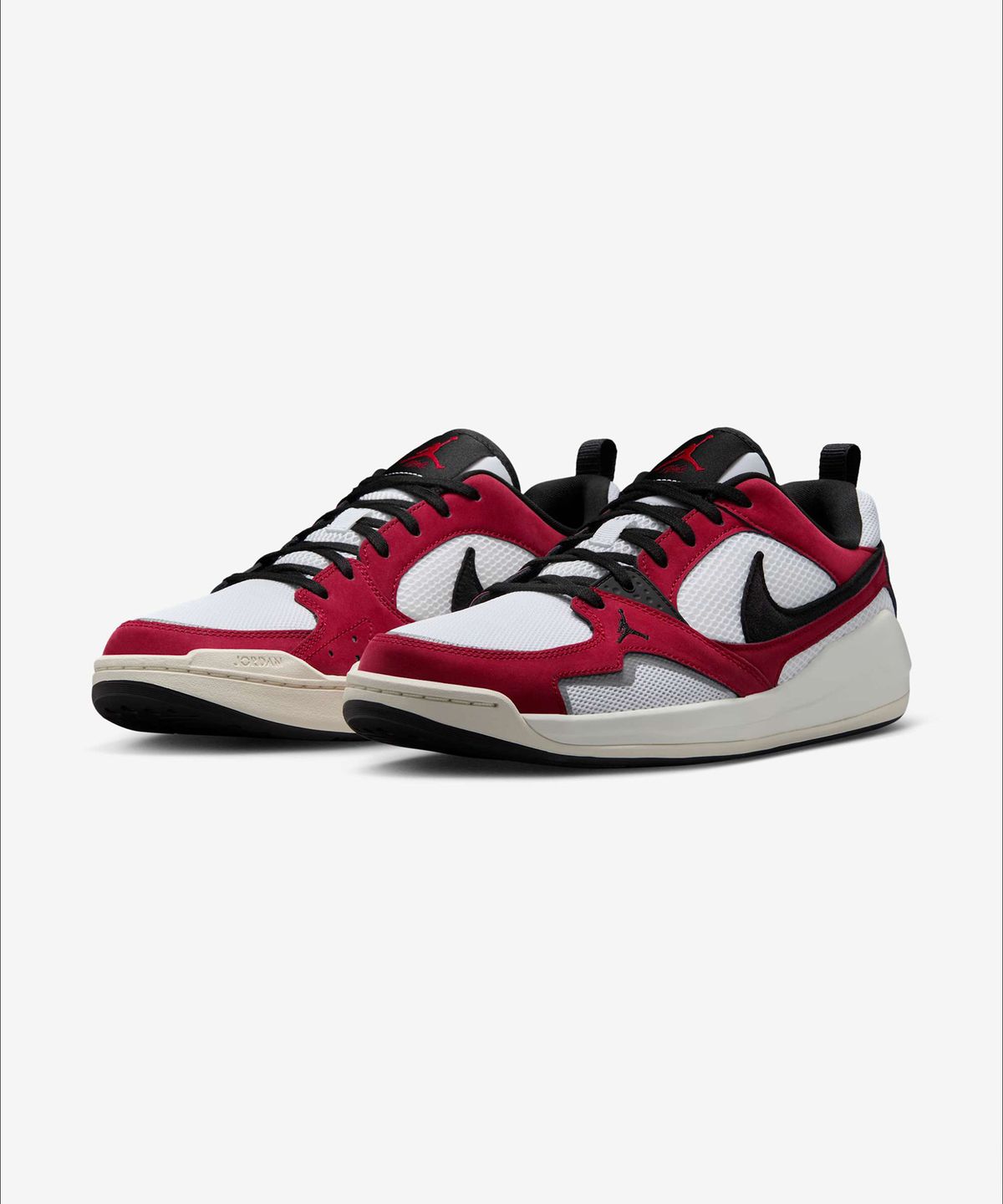 나이키(NIKE) 조던 컴포트 에라 M - 화이트:바시티 레드:세일:블랙 / HJ6777-106