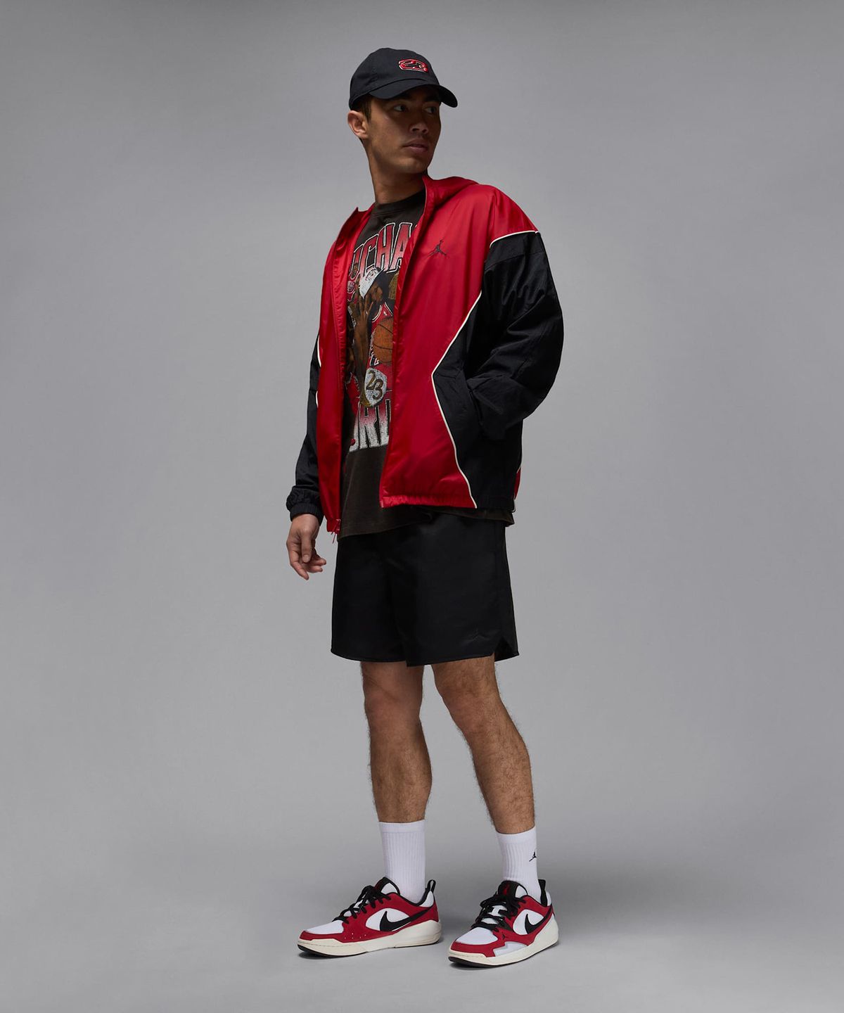 나이키(NIKE) 조던 컴포트 에라 M - 화이트:바시티 레드:세일:블랙 / HJ6777-106