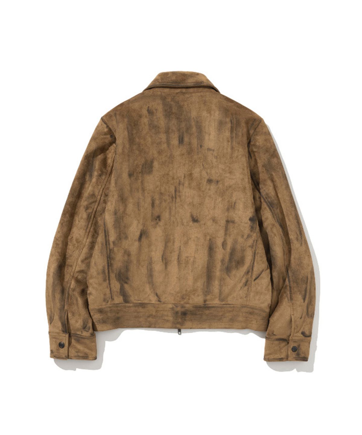 에르에르(ERER) Suede Pocket Rider Jacket Camel