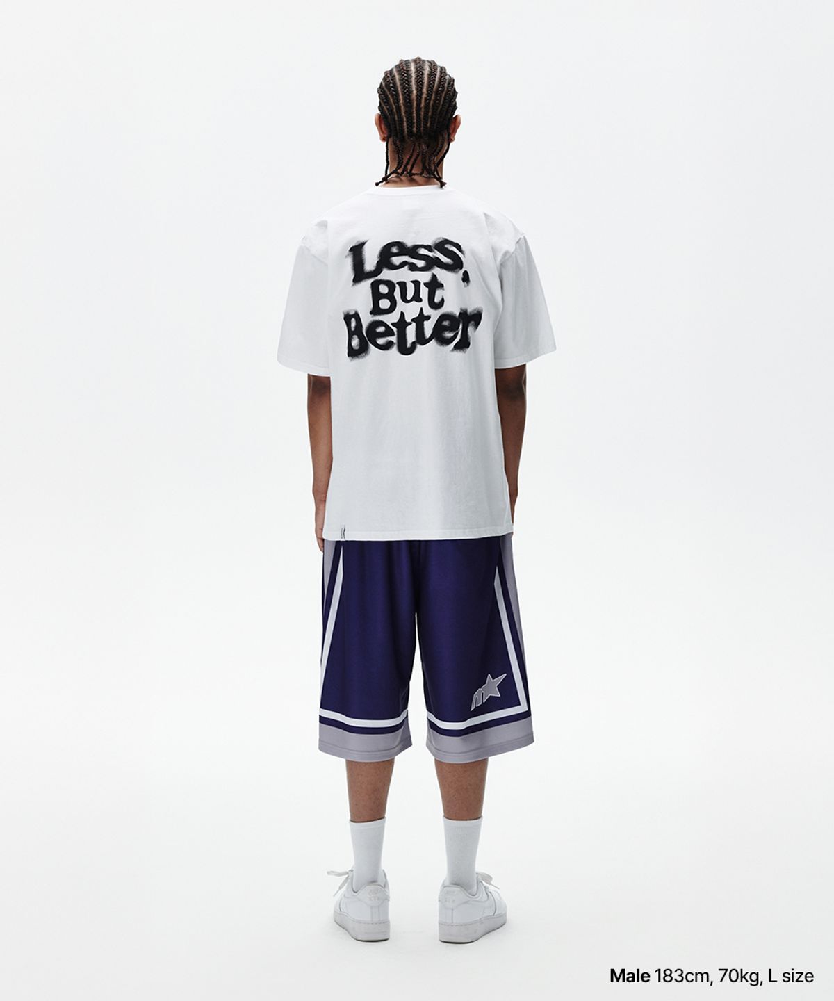 마하그리드(MAHAGRID) LESS BUT BETTER TEE WHITE(MG2FMMT526A)