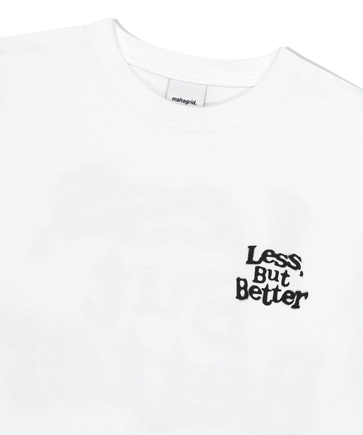 마하그리드(MAHAGRID) LESS BUT BETTER TEE WHITE(MG2FMMT526A)