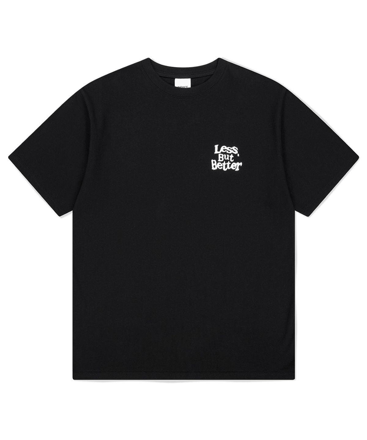 마하그리드(MAHAGRID) LESS BUT BETTER TEE BLACK(MG2FMMT526A)
