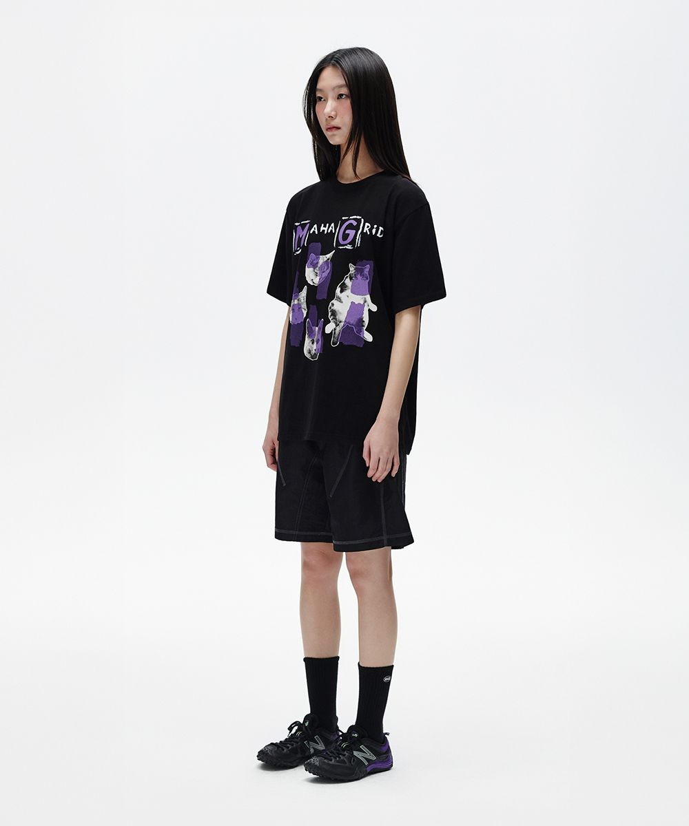 【mahagrid】25SS★ CAT DREAM TEE CAT DREAM TEE[GREEN] - MAHAGRID