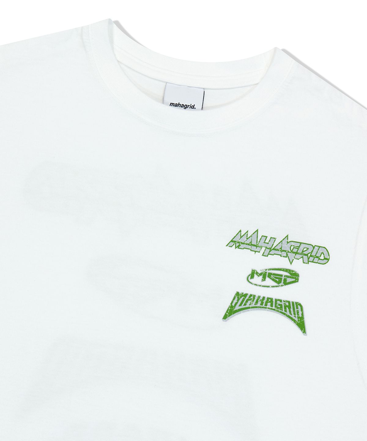 마하그리드(MAHAGRID) MULTI LOGO SLEEVLESS WHITE(MG2FMMT542A)