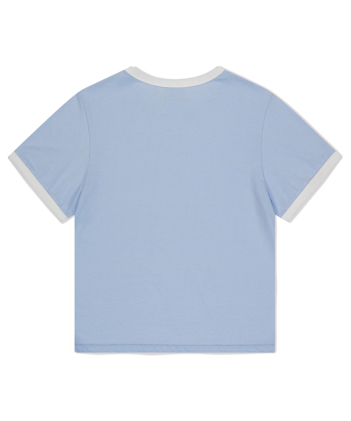 마하그리드(MAHAGRID) SHOOTING STAR RINGER TEE LIGHT BLUE(MG2FMFT585A)