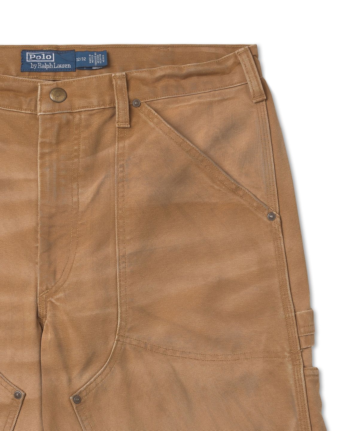 폴로 랄프 로렌(POLO RALPH LAUREN) [WORKWEAR CAPSULE] 캔버스 카펜터 팬츠-브라운
