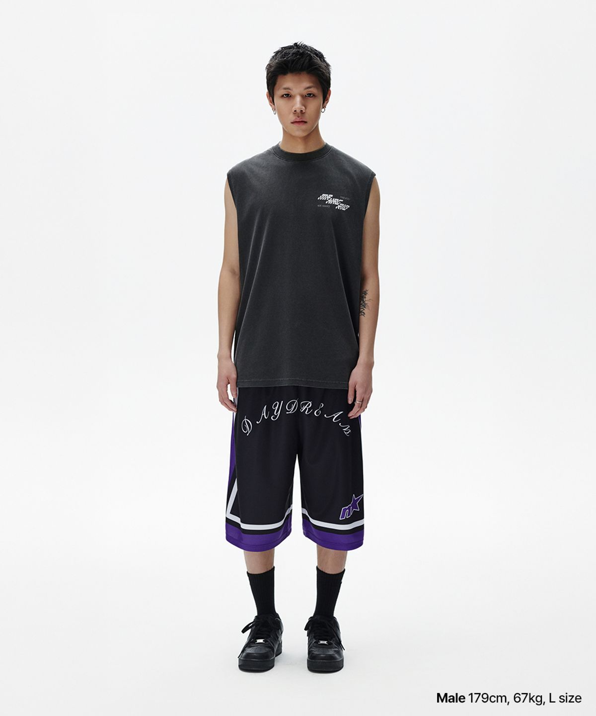 마하그리드(MAHAGRID) SPORTS MESH SHORT BLACK(MG2FMMPA66A)