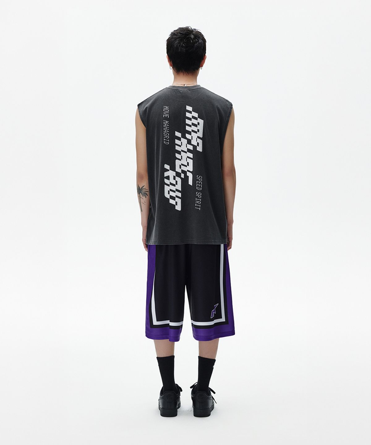 마하그리드(MAHAGRID) SPORTS MESH SHORT BLACK(MG2FMMPA66A)