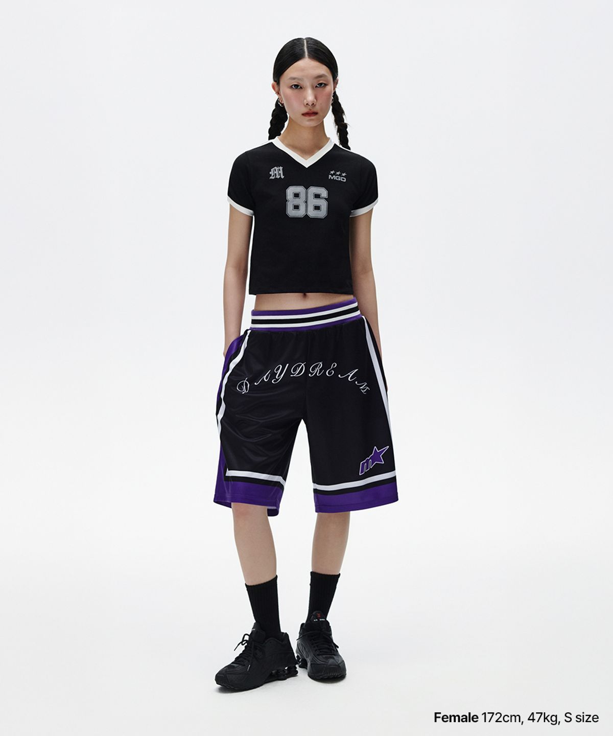 마하그리드(MAHAGRID) SPORTS MESH SHORT BLACK(MG2FMMPA66A)