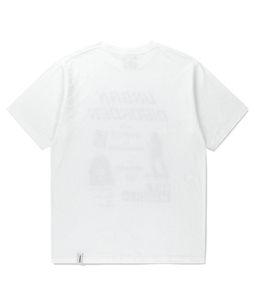 【mahagrid】25SS★ URBAN DISORDER TEE MAHAGRID